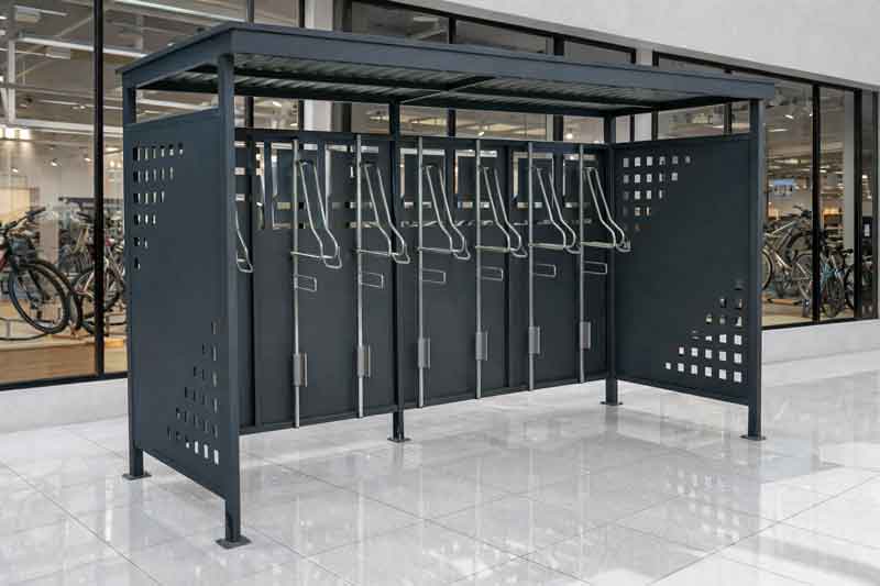 Marquesina para bicicletas fabricada a medida